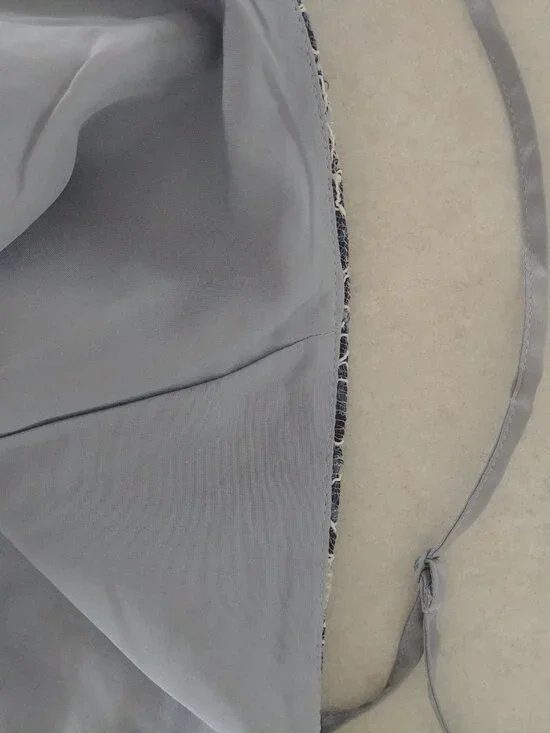 Jack BB Dakota blue lace spaghetti strap midi dress size 6 - Picture 12 of 16